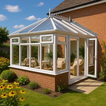 conservatory hot in the summer