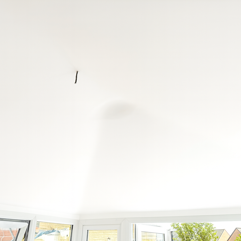 plaster vaulted conservatory ceiling installed